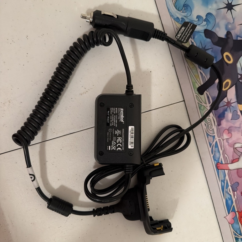 Symbol CCA17W01-54V Auto Charge Cable VCA5500-01R Motorola MC55 MC65 MC67